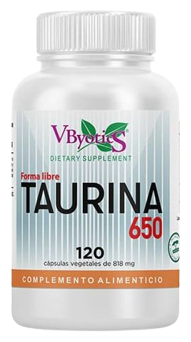 Taurine 650 mg 120 Gélules