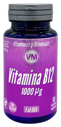 Vitamine B12 1000 mg 60 Gélules