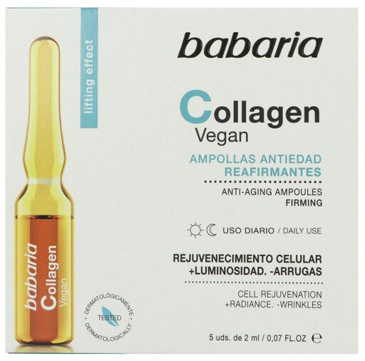 Collagène Vegan Ampoules Raffermissantes Intenses 5 x 2 ml