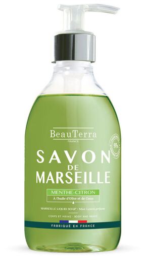 Savon de Marseille Menthe-Citron 300 ml