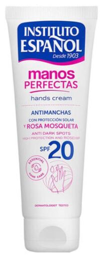 Crème Anti-Taches Mains Parfaites à la Rose Musquée SPF 20 75 ml