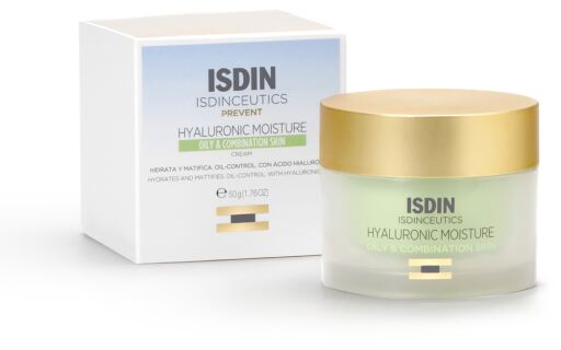 Isdinceutics Hyaluronic Moisture Peaux Grasses et Mixtes 50 gr