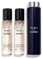 Bleu de Chanel Eau de Toilette Twist et Spray 3 x 20 ml