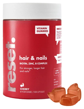 Cheveux &amp; Ongles Cerise 60 Gummies