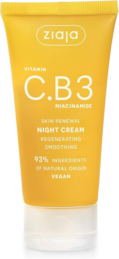 Crème Visage Régénérante Nuit Vitamine C.B3 Niacinamide 50 ml