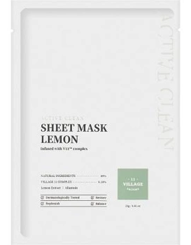 Masque Active Clean Sheet Citron 23 gr