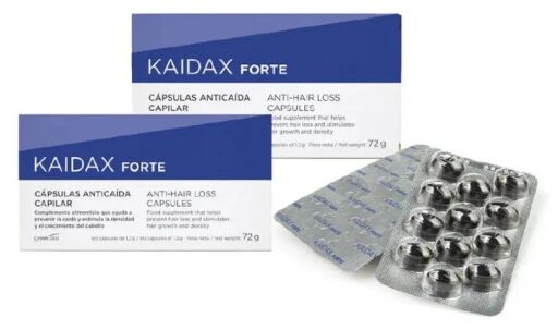 Kaidax Forte Duo Gélules Anti-Chute 2 x 60 Gélules