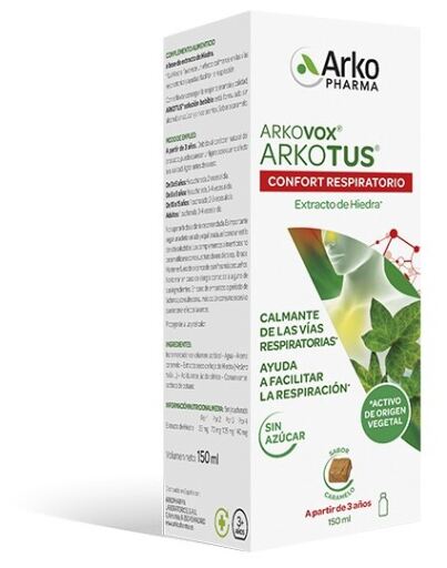 Arkotus Sirop d&#39;extrait de lierre 150 ml