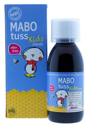 Mabotuss Kids Sirop Saveur Fraise 150 ml