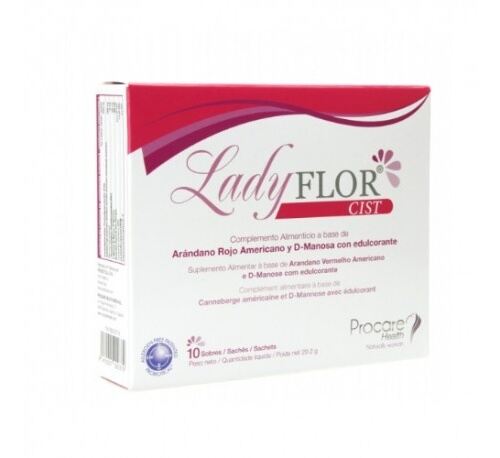 Ladyflor Cystite 10 Enveloppes