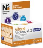 Ns Vitans Vitalité AZ Senior 30 Gélules