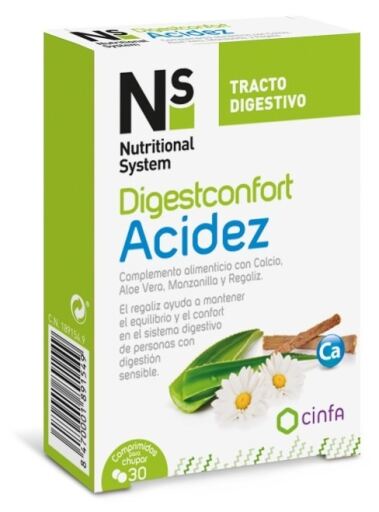 Ns Digest Confort Acidité 30 Gélules