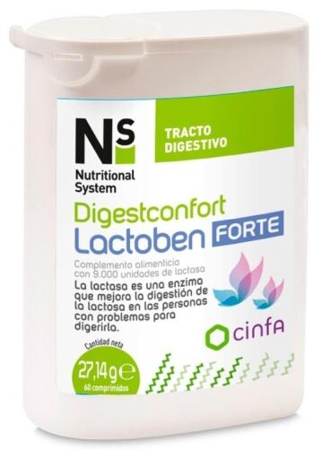 Ns Digest Confort Lactoben Forte 60 Gélules