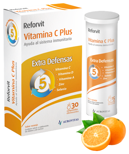 Reforvit Vitamine C Plus 30 Comprimés