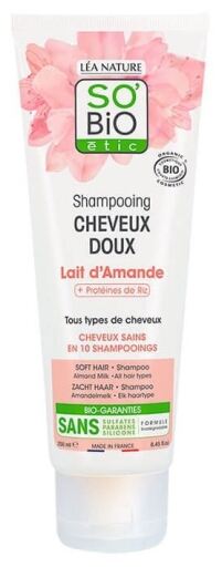 Shampoing cheveux doux au lait d&#39;amande 250 ml