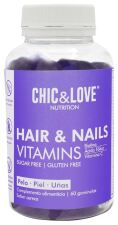 Wellness Hair&amp;Nails Vitamines 60 Gummies