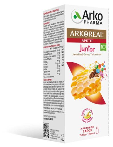 Arkoreal Apetit Junior Sirop 150 ml