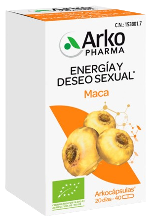 Arkocápsulas Maca Bio 40 Gélules