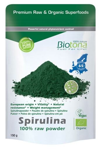 Spiruline crue 150 gr