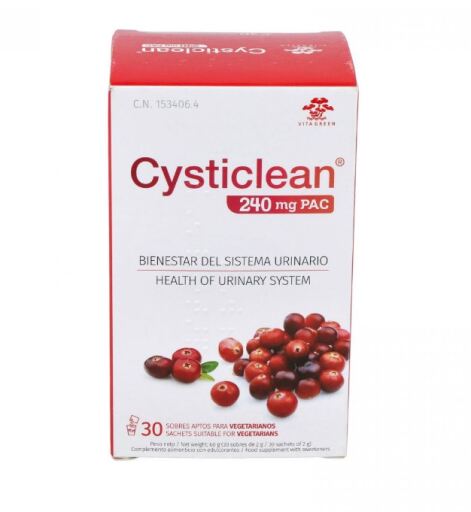 Cysticlean 240 mg 30 Enveloppes