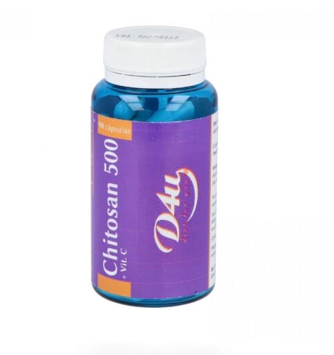 Chitosane 500 + Vitamine C 90 Gélules