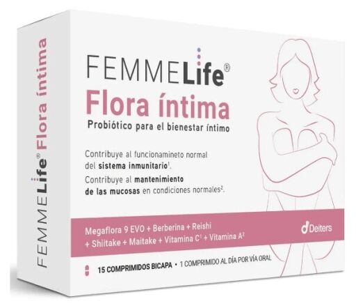 Femmelife Flore Intime 15 Comprimés