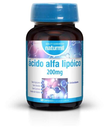 Acide Alpha Lipoïque 200 mg 60 Gélules