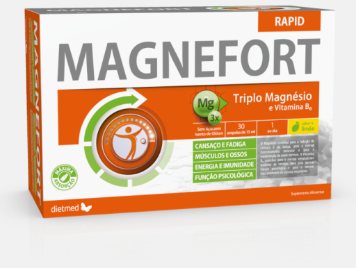 Magnefort Triple Magnésium 30 Ampoules