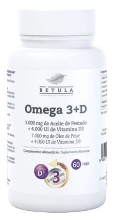 Oméga 3+D 60 Gélules