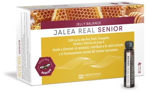 Jelly Balance Senior Gelée Royale 20 Ampoules