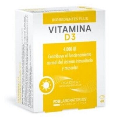 Vitamine D3 4000 Ui 60 Perles