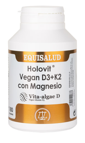 Holovit Vegan D3+K2 avec magnésium 180 gélules