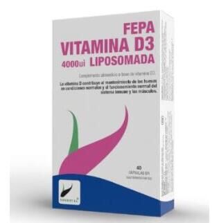 Fepa Vitamine D3 Liposomada 400Ui 40 Gélules