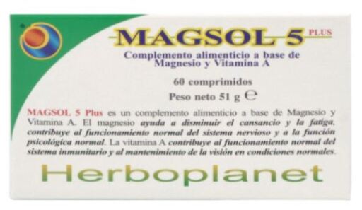 Magsol 5 Plus 60 Comprimés