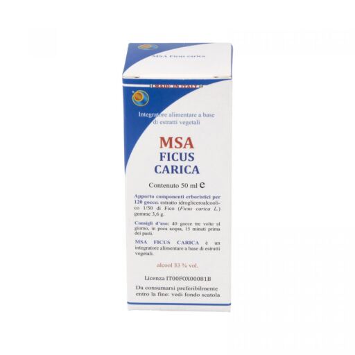 Msa Ficus Carica Bourgeons de Figue 50 ml