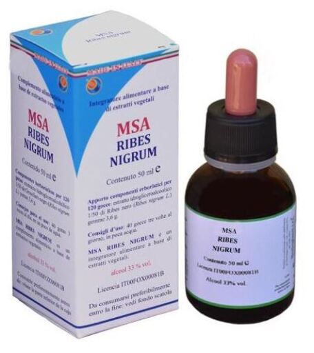 Msa Ribes Nigrum Bourgeons De Cassis 50 ml