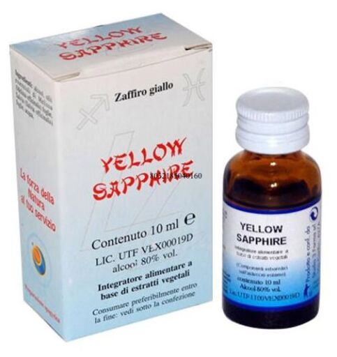 Gouttes de Saphir Jaune 10 ml