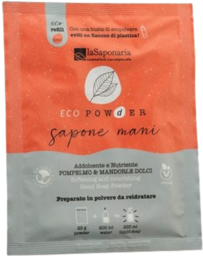 Savon pour les mains en poudre EcoPowder Pamplemousse 25 gr