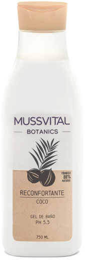 Gel de bain à la noix de coco Botanics 750 ml