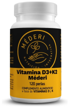 Vitamine D3 + K2 120 Perles