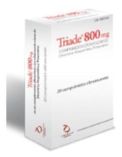 Triade 800 mg 30 Comprimés Effervescents