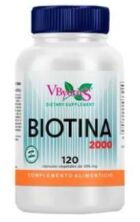 Biotine 2000 mcg 120 Gélules Végétales