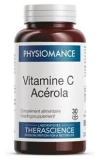 Physiomance Vitamine C Acérola 30 Comprimés