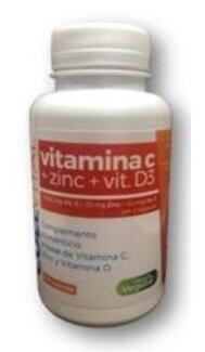 Vit C + Zinc + Vit D3 60 Gélules