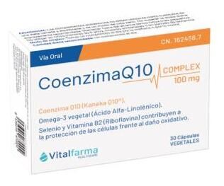 Complexe Coenzyme Q10 100 mg 30 Gélules