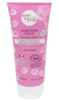 Shampoing au vinaigre de noix de coco et de framboise 200 ml