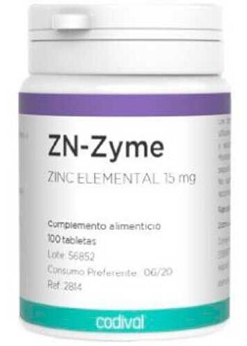 Zn-Zyme 15 mg 100 comprimés