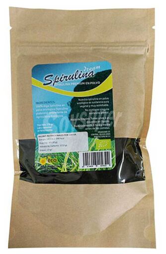 Poudre d&#39;algues spiruline 150 gr