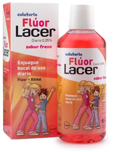 Kit Fluor Fraise 500 ml