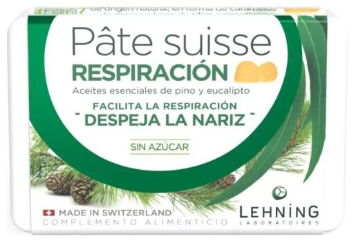 Pate Suisse Respiration 40 Gummies